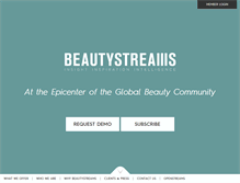 Tablet Screenshot of beautystreams.com